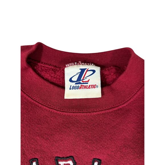 Alabama Crimson Tide Sweatshirt by Logo Athletic, Red. - Picture 4 of 6
